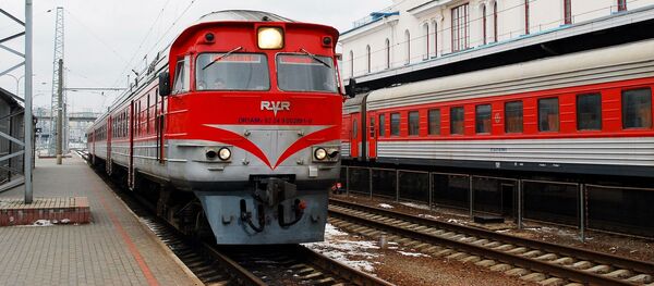 Железнодорожный вокзал в Вильнюсе, архивное фото - Sputnik Литва