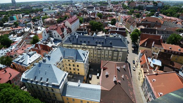Таллин - вид на Старый город, архивное фото - Sputnik Lietuva