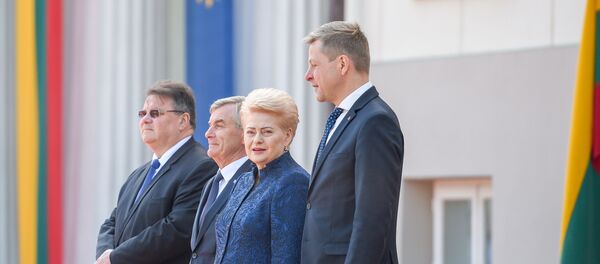 Празднование 15-летия вступления Литвы в ЕС - Sputnik Литва