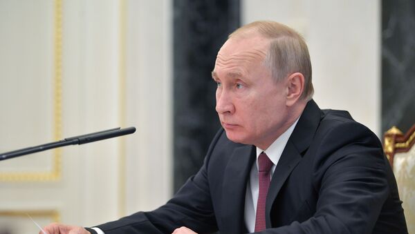 Президент России Владимир Путин, архивное фото - Sputnik Lietuva