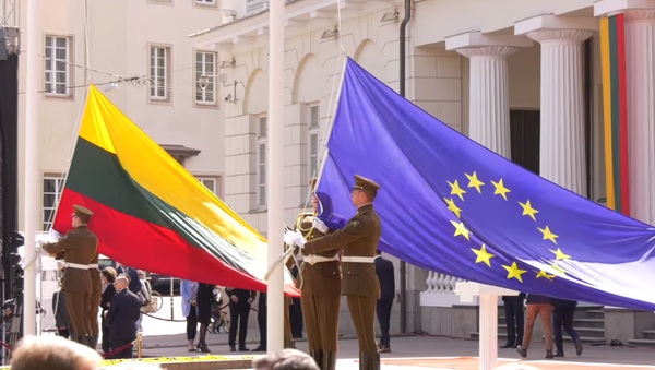 В Вильнюсе отметили годовщину вступления Литвы в Евросоюз - Sputnik Литва
