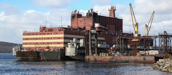 Плавучая атомная ТЭС Академик Ломоносов - Sputnik Литва