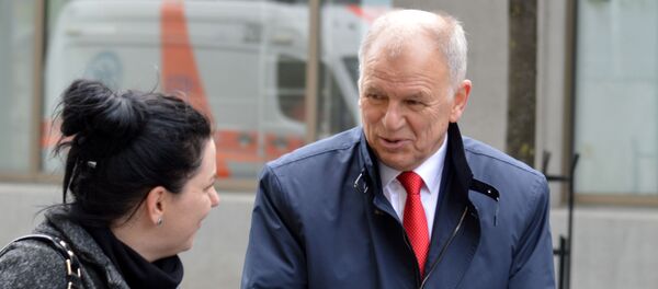 Литовский Еврокомиссар Витянис Андрюкайтис, архивное фото - Sputnik Литва