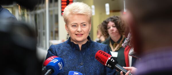Экс-президент Литвы даля Грибаускайте, архивное фото - Sputnik Литва