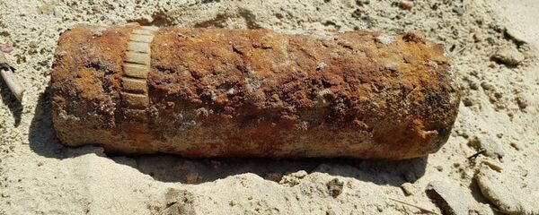 Rastas artilerijos sviedinys, gegužės 7 d Rastas artilerijos sviedinys, gegužės 7 d - Sputnik Lietuva