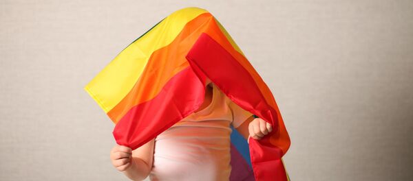 Флаг ЛГБТ, архивное фото - Sputnik Литва