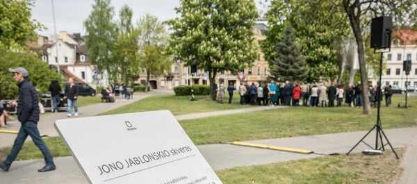 Jono Jablonskio skveras - Sputnik Lietuva