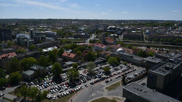 Вильнюс, панорама города, архивное фото - Sputnik Литва