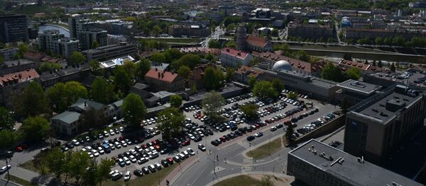 Вильнюс, панорама города, архивное фото - Sputnik Литва