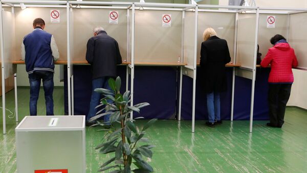 Граждане Литвы голосуют на выборах президента и референдумах, 12 мая 2019 года - Sputnik Литва
