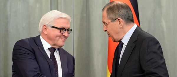 Встреча глав МИД РФ и Германии С. Лаврова и Ф. Штайнмайера - Sputnik Литва
