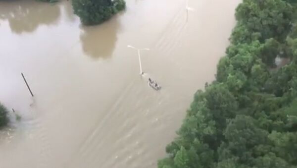 Крупное наводнение произошло в штате Луизиана на юге США. Кадры с места ЧП - Sputnik Литва