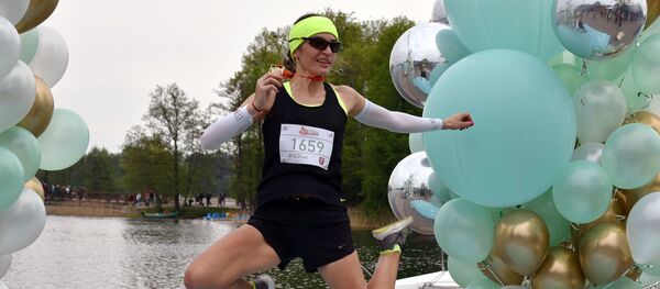 Niekada nepasiduok: savaitgalį vyko Trakų pusmaratonis Niekada nepasiduok: savaitgalį vyko Trakų pusmaratonis - Sputnik Lietuva