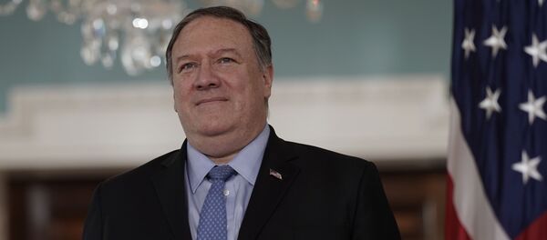 Государственный секретарь США Майк Помпео, 9 мая 2019 года - Sputnik Lietuva