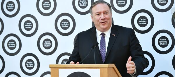 Государственный секретарь США Майк Помпео, архивное фото Государственный секретарь США Майк Помпео, архивное фото - Sputnik Lietuva