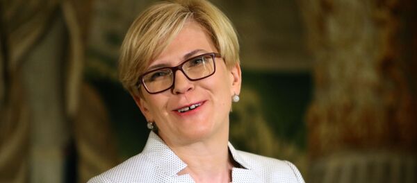Кандидат в президенты Литвы от партии консерваторов Ингрида Шимоните, 13 мая 2019 года - Sputnik Литва