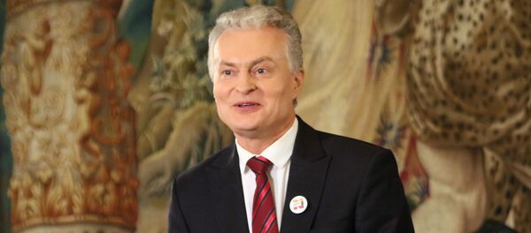Кандидат в президенты Литвы Гитанас Науседа, 13 мая 2019 года Кандидат в президенты Литвы Гитанас Науседа, 13 мая 2019 года - Sputnik Lietuva