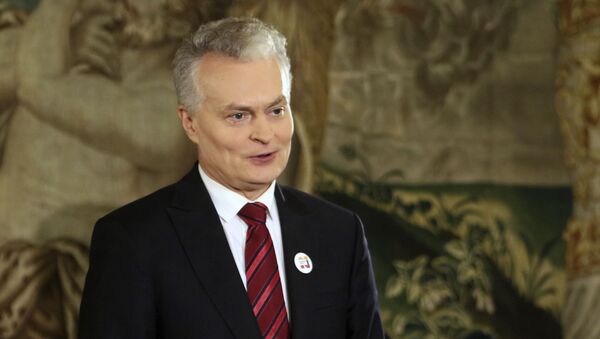 Кандидат в президенты Литвы Гитанас Науседа, 13 мая 2019 года - Sputnik Lietuva