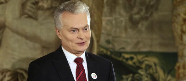 Кандидат в президенты Литвы Гитанас Науседа, 13 мая 2019 года Кандидат в президенты Литвы Гитанас Науседа, 13 мая 2019 года - Sputnik Lietuva