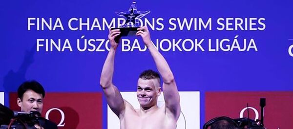 Литовский пловец Данас Рапшис, архивное фото - Sputnik Литва