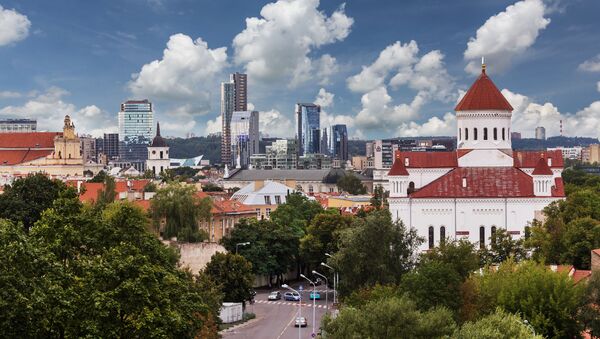 Вильнюс, панорама, архивное фото - Sputnik Литва