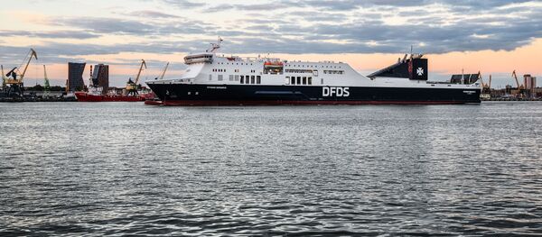 Вид на Клайпеду со стороны Куршского залива, архивное фото - Sputnik Литва