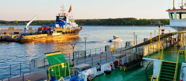 Порт Клайпеда, архивное фото Порт Клайпеда, архивное фото - Sputnik Lietuva