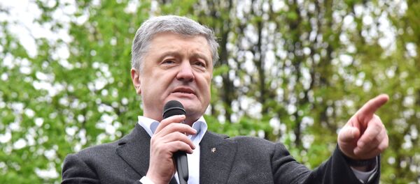 Действующий президент Украины Петр Порошенко, архивное фото Действующий президент Украины Петр Порошенко, архивное фото - Sputnik Lietuva