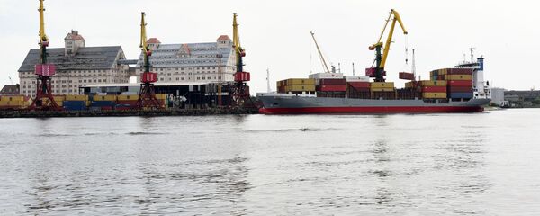 Калиниград, порт, архивное фото - Sputnik Литва