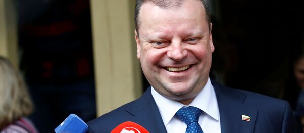 Премьер-министр Саулюс Сквернялис, архивное фото - Sputnik Литва