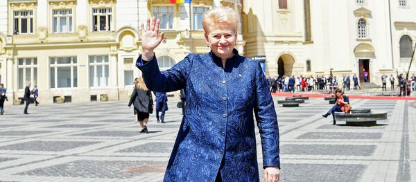 Президент Литвы Даля Грибаускайте, архивное фото - Sputnik Литва