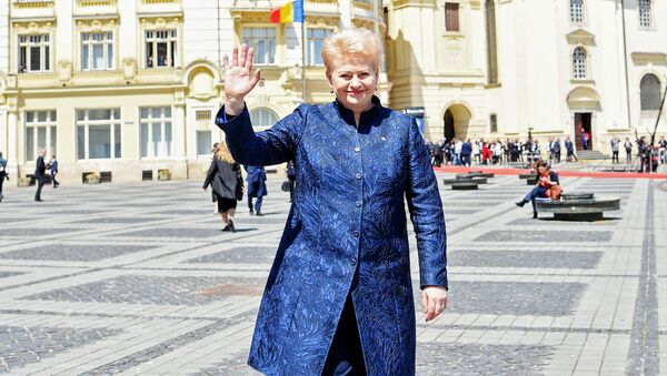 Экс-президент Литвы Даля Грибаускайте, архивное фото - Sputnik Литва