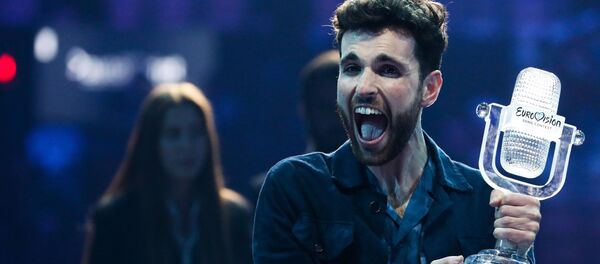 Nyderlandų dainininkas Dunkanas Lorensas Nyderlandų dainininkas Dunkanas Lorensas - Sputnik Lietuva