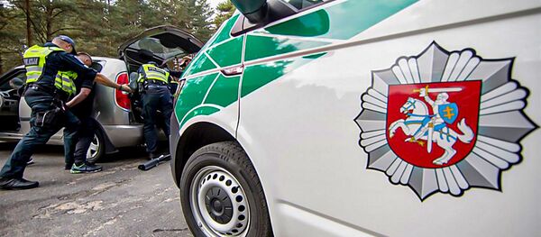 Литовская полиция, архивное фото - Sputnik Литва