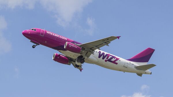 Самолет авиакомпании Wizz Air, архивное фото - Sputnik Литва