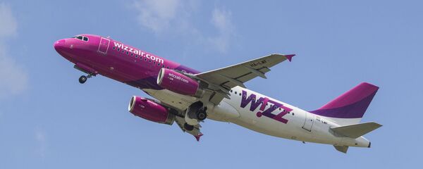 Самолет авиакомпании Wizz Air, архивное фото - Sputnik Литва