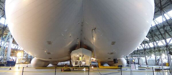 Воздушное cудно Airlander 10 Воздушное cудно Airlander 10 - Sputnik Литва