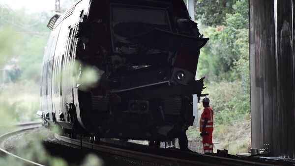 Авария поезда во Франции - Sputnik Lietuva