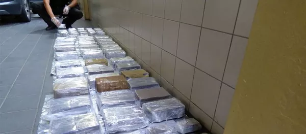 Изъятый гашиш - Sputnik Lietuva