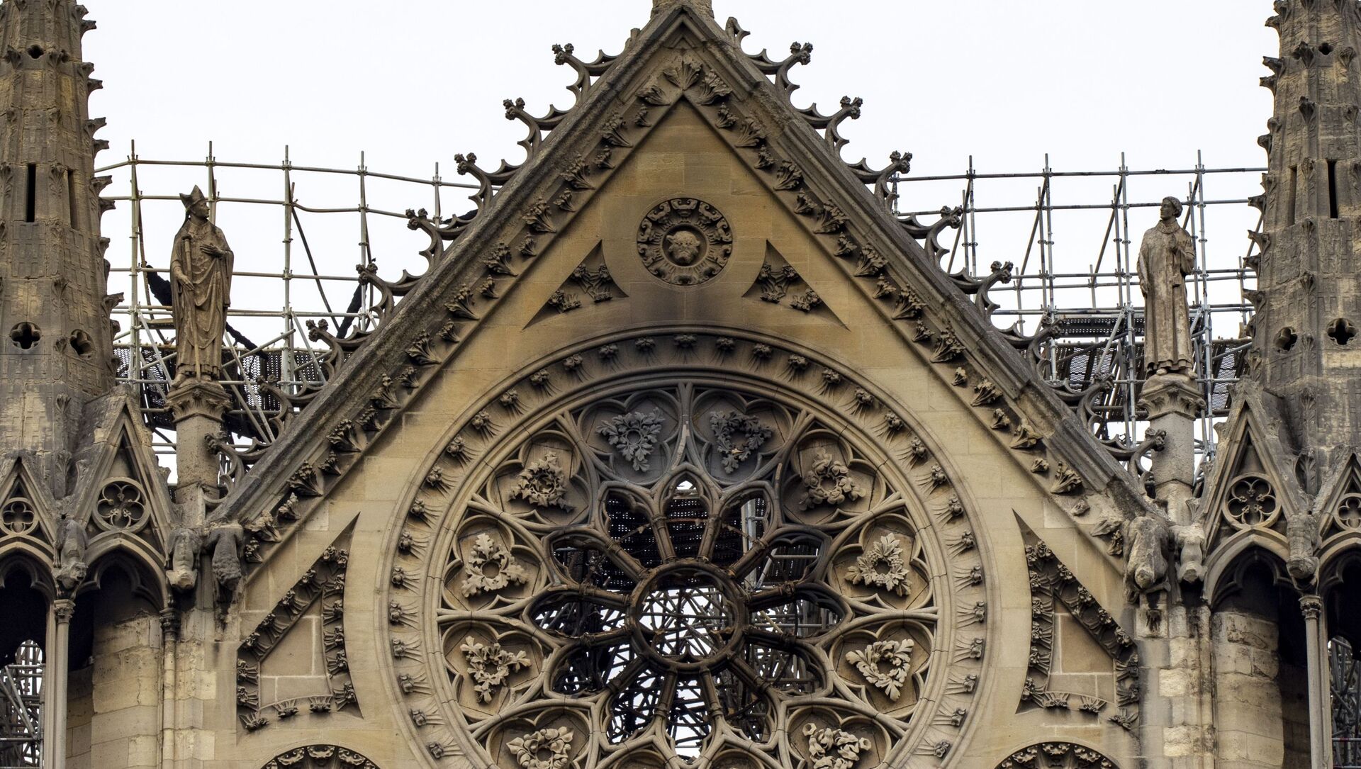 Notre Dame po gaisro - Sputnik Lietuva, 1920, 15.04.2021
