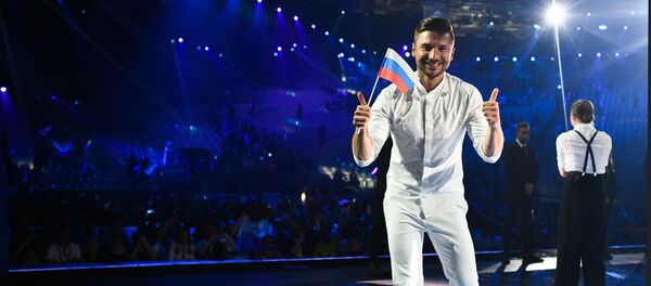 Певец Сергей Лазарев (Россия) после окончания второго полуфинала международного конкурса Евровидение-2019 - Sputnik Литва
