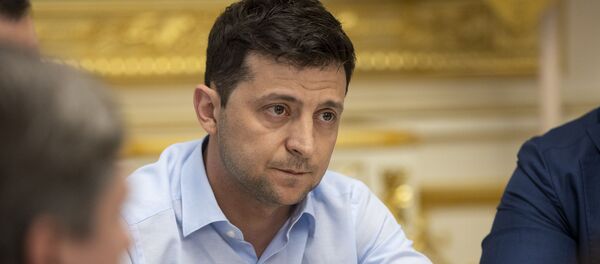 Президент Украины Владимир Зеленский, 21 мая 2019 года Президент Украины Владимир Зеленский, 21 мая 2019 года - Sputnik Литва