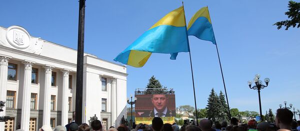 Инаугурация избранного президента Украины В. Зеленского - Sputnik Литва