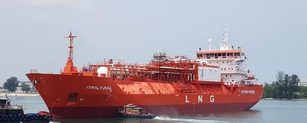 Танкер-газовоз Coral Fungia  - Sputnik Литва