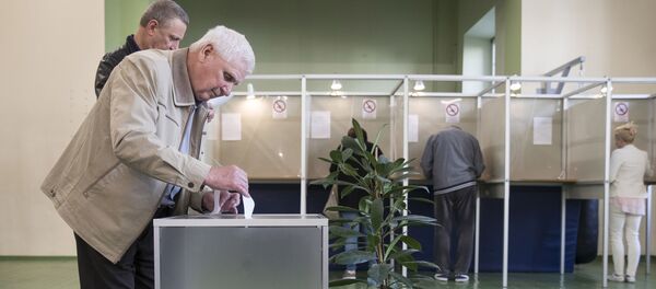 Голосование на выборах президента Литвы, 26 мая 2019 года, архивное фото Голосование на выборах президента Литвы, 26 мая 2019 года, архивное фото - Sputnik Литва