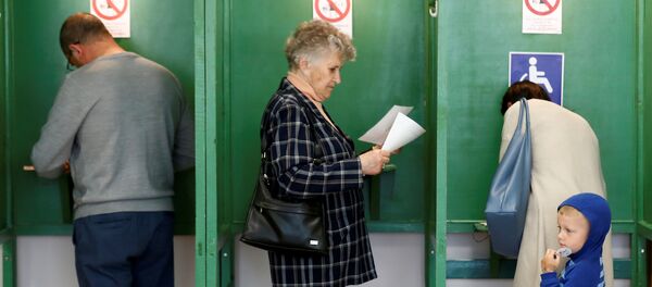 Голосование на втором туре выборов президента Литвы, 26 мая 2019 года Голосование на втором туре выборов президента Литвы, 26 мая 2019 года - Sputnik Lietuva