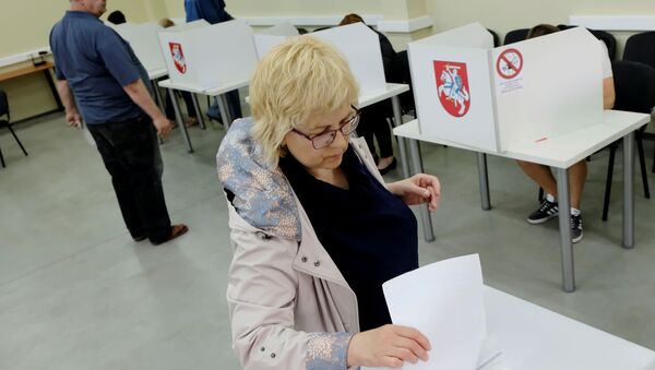 Голосование на выборах президента Литвы, 26 мая 2019 года  - Sputnik Литва