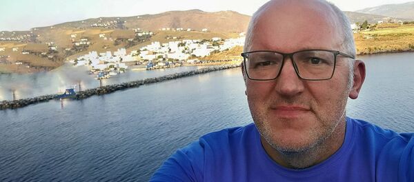 Laisvo laikraščio vyriausiasis redaktorius Aurimas Drižius Laisvo laikraščio vyriausiasis redaktorius Aurimas Drižius - Sputnik Lietuva