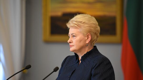 Президент Литвы Даля Грибаускайте, архивное фото - Sputnik Lietuva