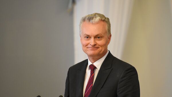 Новоизбранный президент Литвы Гитанас Науседа - Sputnik Lietuva